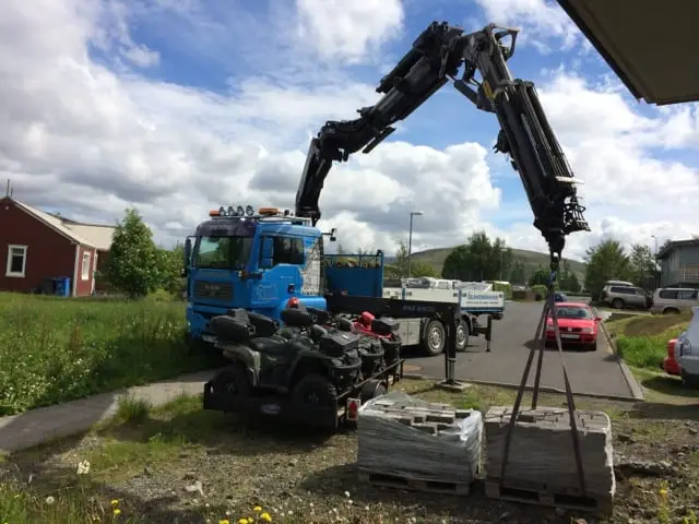 Verkefni Íslandskrana – kranabíll við hífingu, mynd 407