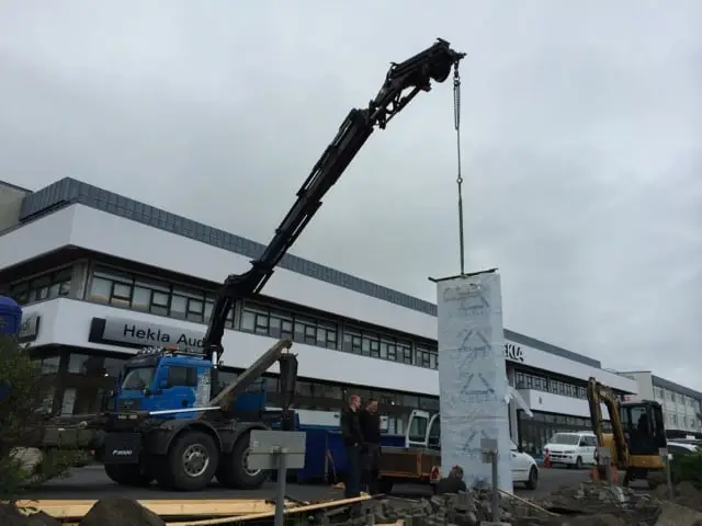 Verkefni Íslandskrana – kranabíll við hífingu, mynd 406