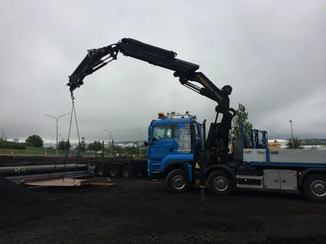 Verkefni Íslandskrana – kranabíll við hífingu, mynd 60