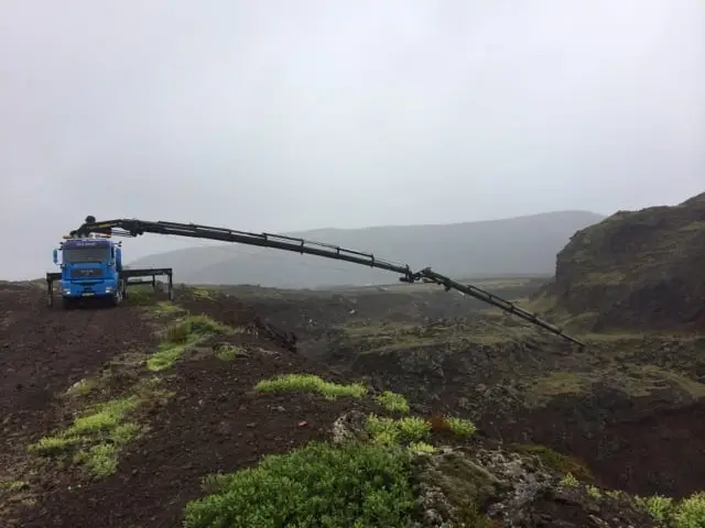 Verkefni Íslandskrana – kranabíll við hífingu, mynd 400