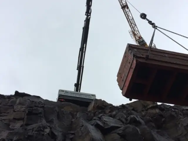 Verkefni Íslandskrana – kranabíll við hífingu, mynd 398
