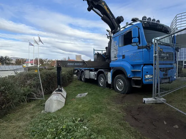 Verkefni Íslandskrana – kranabíll við hífingu, mynd 18