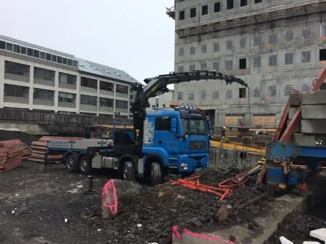 Verkefni Íslandskrana – kranabíll við hífingu, mynd 379