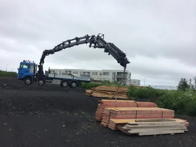 Verkefni Íslandskrana – kranabíll við hífingu, mynd 378