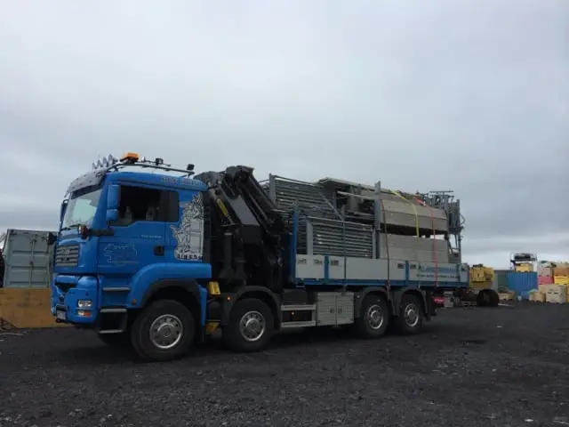 Verkefni Íslandskrana – kranabíll við hífingu, mynd 377