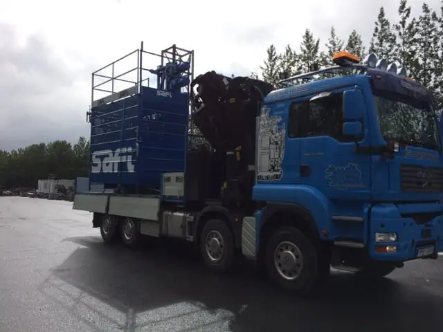 Verkefni Íslandskrana – kranabíll við hífingu, mynd 59