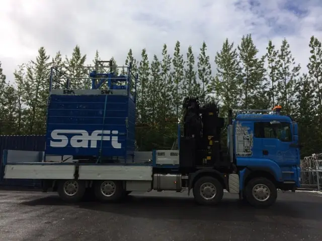 Verkefni Íslandskrana – kranabíll við hífingu, mynd 374