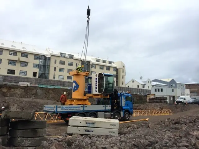 Verkefni Íslandskrana – kranabíll við hífingu, mynd 362