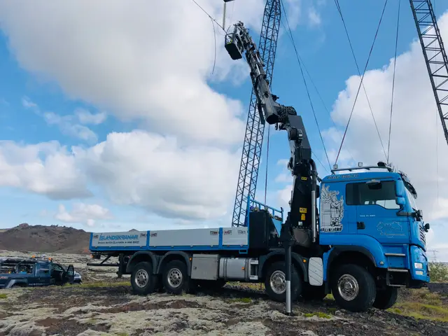 Verkefni Íslandskrana – kranabíll við hífingu, mynd 23