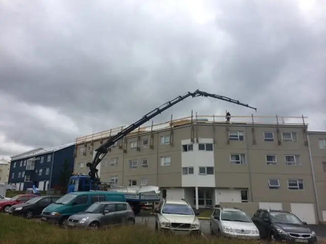 Verkefni Íslandskrana – kranabíll við hífingu, mynd 340