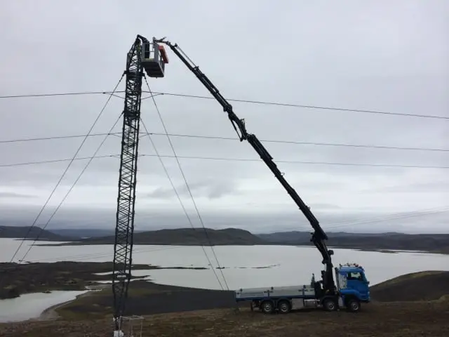 Verkefni Íslandskrana – kranabíll við hífingu, mynd 339