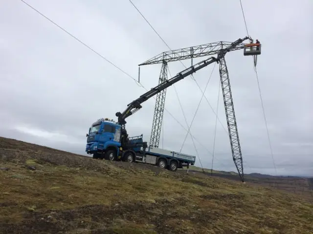 Verkefni Íslandskrana – kranabíll við hífingu, mynd 335