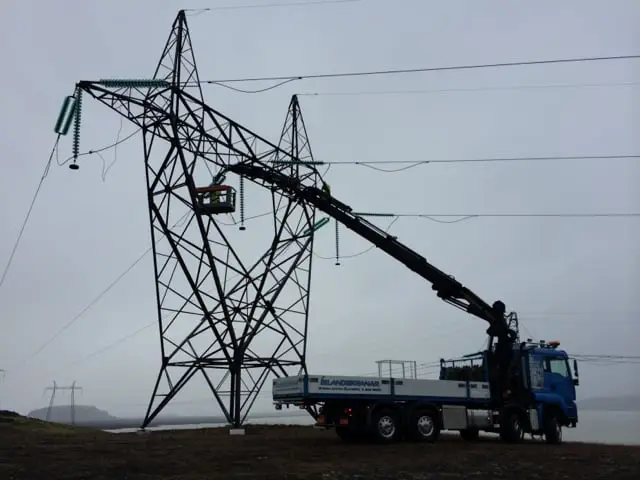 Verkefni Íslandskrana – kranabíll við hífingu, mynd 330