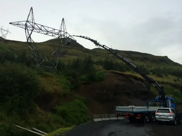 Verkefni Íslandskrana – kranabíll við hífingu, mynd 329