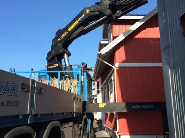 Verkefni Íslandskrana – kranabíll við hífingu, mynd 319