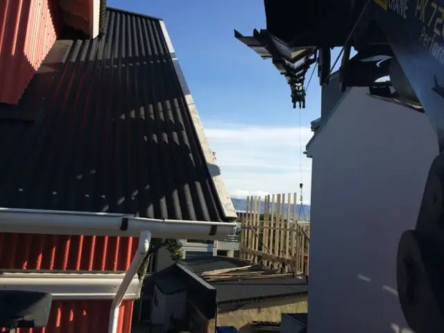 Verkefni Íslandskrana – kranabíll við hífingu, mynd 316