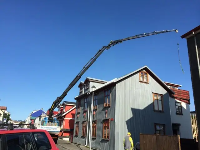 Verkefni Íslandskrana – kranabíll við hífingu, mynd 315