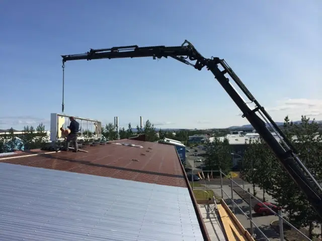 Verkefni Íslandskrana – kranabíll við hífingu, mynd 314