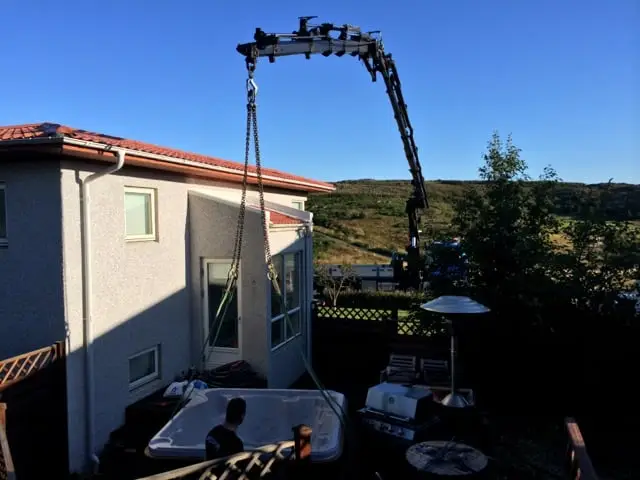 Verkefni Íslandskrana – kranabíll við hífingu, mynd 307