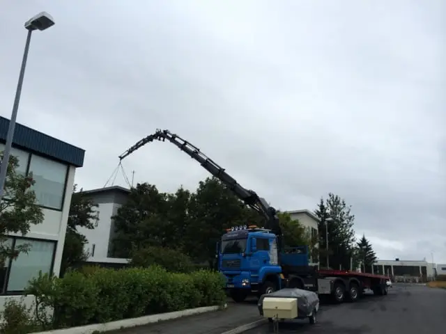 Verkefni Íslandskrana – kranabíll við hífingu, mynd 297