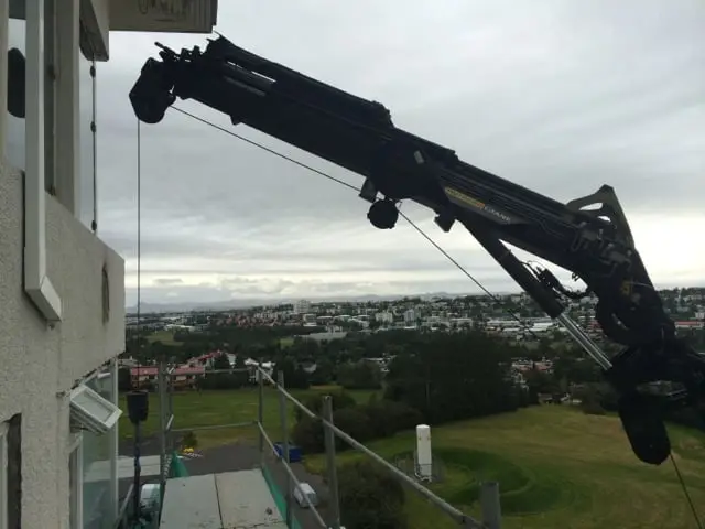 Verkefni Íslandskrana – kranabíll við hífingu, mynd 286