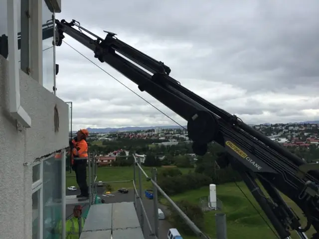 Verkefni Íslandskrana – kranabíll við hífingu, mynd 276