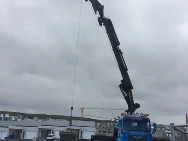 Verkefni Íslandskrana – kranabíll við hífingu, mynd 269