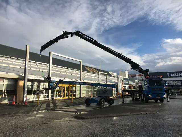 Verkefni Íslandskrana – kranabíll við hífingu, mynd 36