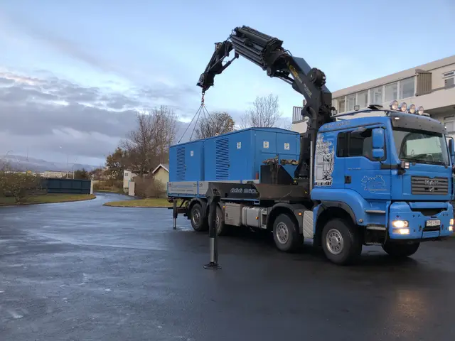 Verkefni Íslandskrana – kranabíll við hífingu, mynd 8