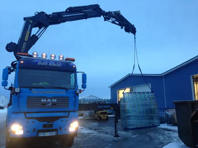 Verkefni Íslandskrana – kranabíll við hífingu, mynd 257