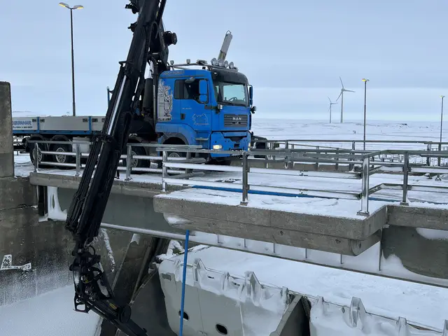 Verkefni Íslandskrana – kranabíll við hífingu, mynd 5