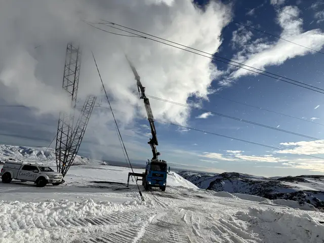 Verkefni Íslandskrana – kranabíll við hífingu, mynd 2