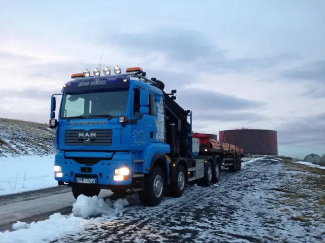 Verkefni Íslandskrana – kranabíll við hífingu, mynd 247