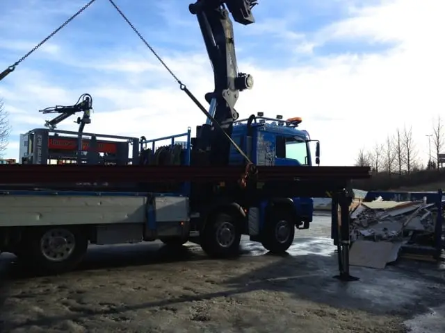 Verkefni Íslandskrana – kranabíll við hífingu, mynd 244