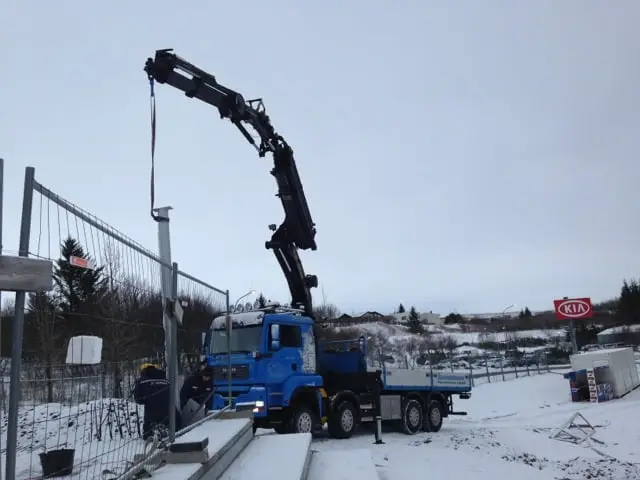 Verkefni Íslandskrana – kranabíll við hífingu, mynd 230