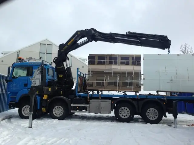 Verkefni Íslandskrana – kranabíll við hífingu, mynd 224