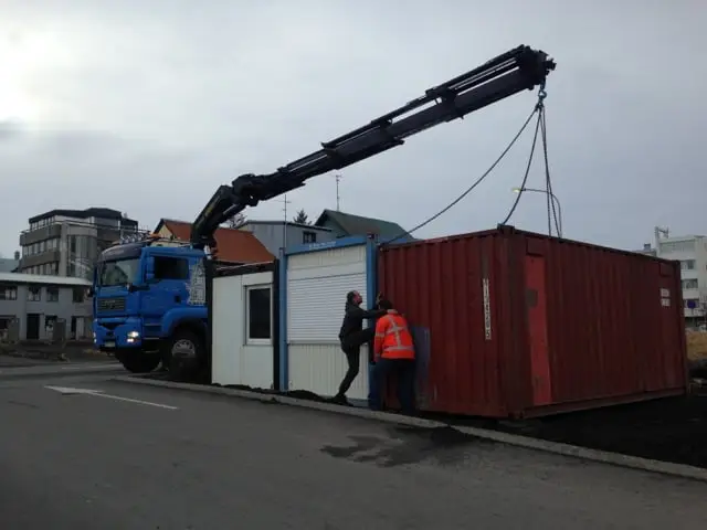 Verkefni Íslandskrana – kranabíll við hífingu, mynd 212
