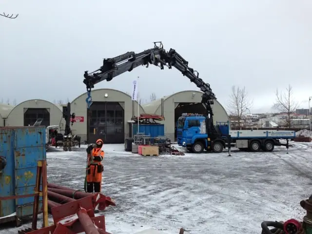 Verkefni Íslandskrana – kranabíll við hífingu, mynd 201