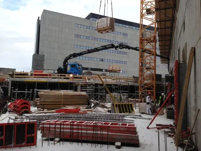 Verkefni Íslandskrana – kranabíll við hífingu, mynd 200