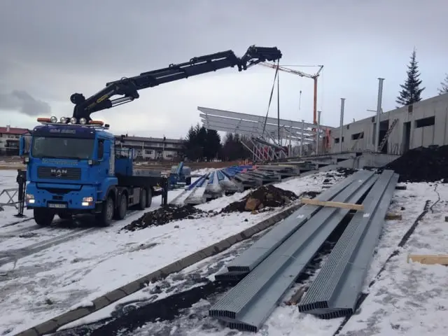 Verkefni Íslandskrana – kranabíll við hífingu, mynd 197