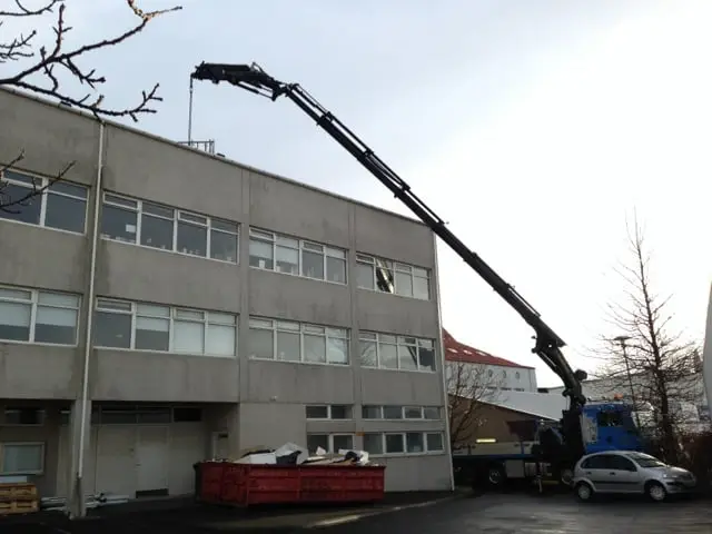 Verkefni Íslandskrana – kranabíll við hífingu, mynd 180