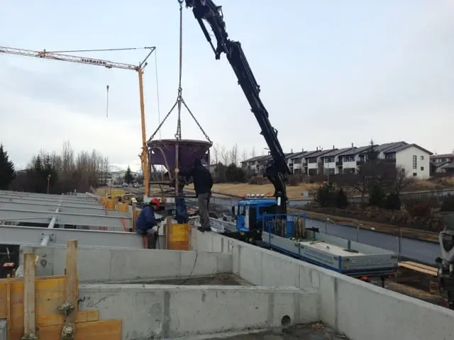 Verkefni Íslandskrana – kranabíll við hífingu, mynd 171