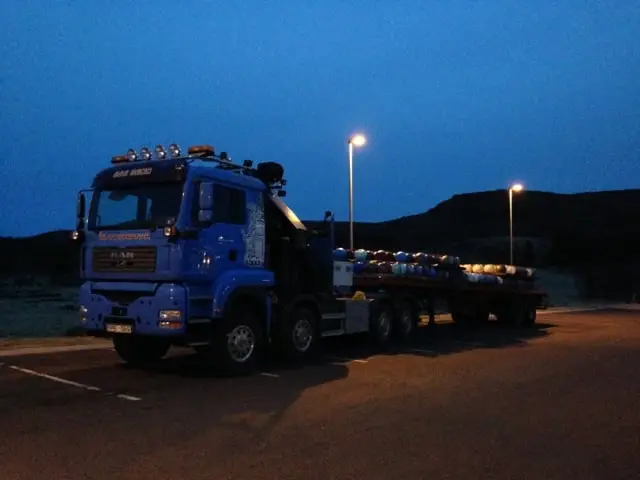 Verkefni Íslandskrana – kranabíll við hífingu, mynd 152