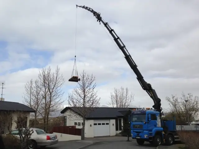 Verkefni Íslandskrana – kranabíll við hífingu, mynd 128