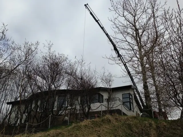 Verkefni Íslandskrana – kranabíll við hífingu, mynd 127