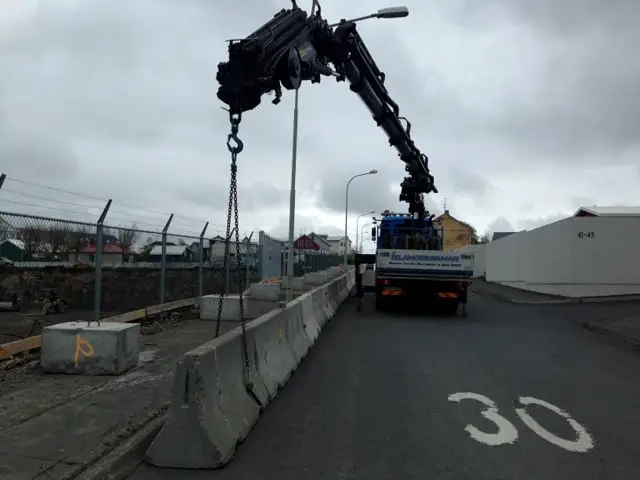 Verkefni Íslandskrana – kranabíll við hífingu, mynd 109