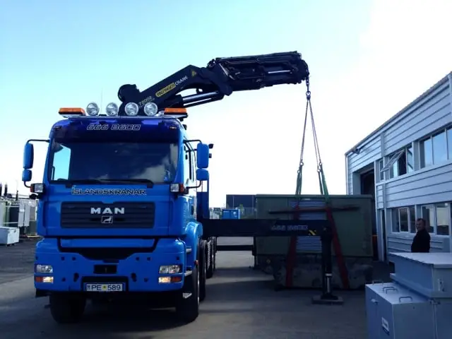 Verkefni Íslandskrana – kranabíll við hífingu, mynd 106