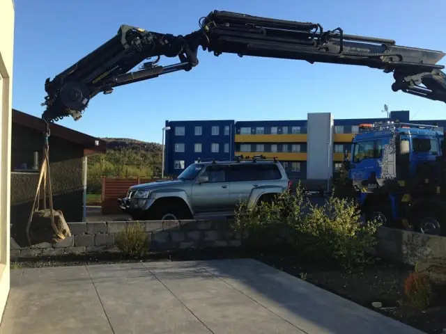 Verkefni Íslandskrana – kranabíll við hífingu, mynd 103