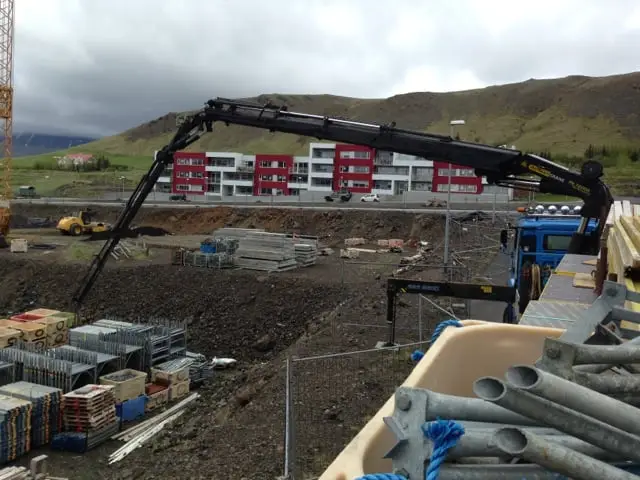 Verkefni Íslandskrana – kranabíll við hífingu, mynd 91