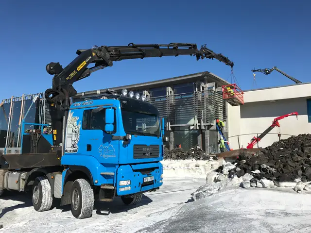 Verkefni Íslandskrana – kranabíll við hífingu, mynd 31